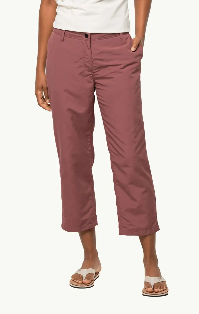 Jack Wolfskin Kalahari 7/8 Trousers Womens in Apple Butter